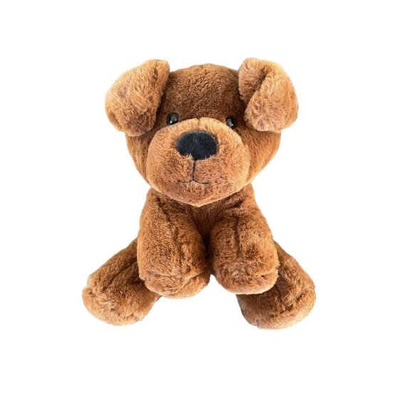 Spark Create Imagine Brown Plush Puppy Dog Soft Stuffed Animal - Picture 2 of 8